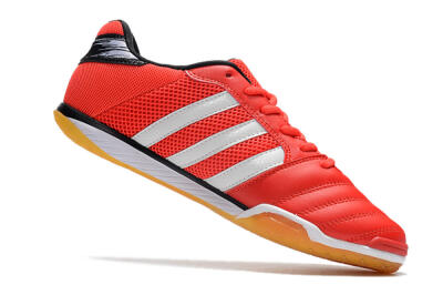 Men's Adidas Top Sala IC Football Shoes - Red/White/Black