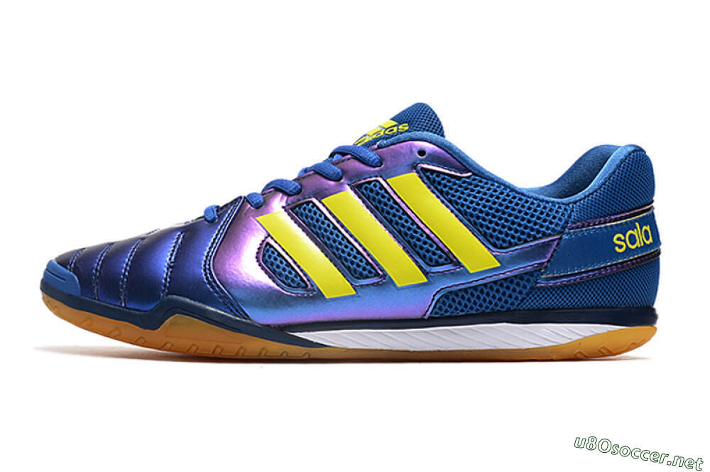 Men's Adidas Top Sala IC Football Shoes - Blue/Yellow/White 0