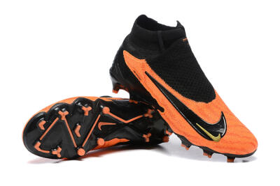 Men's Nike Phantom GX DF Elite FG Football Boots - Orange/Black/Gold