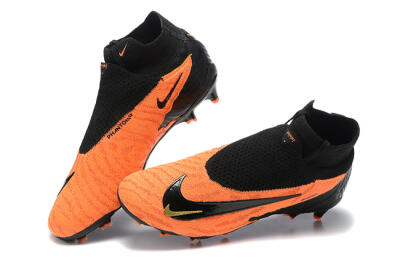 Men's Nike Phantom GX DF Elite FG Football Boots - Orange/Black/Gold