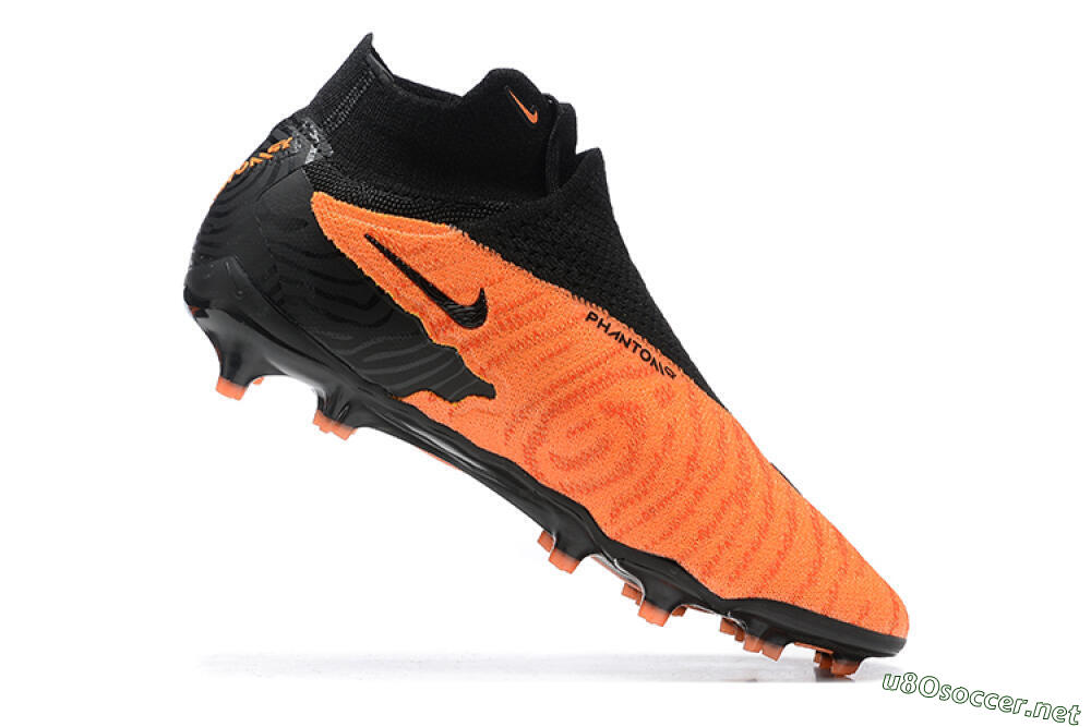 Men's Nike Phantom GX DF Elite FG Football Boots - Orange/Black/Gold 7