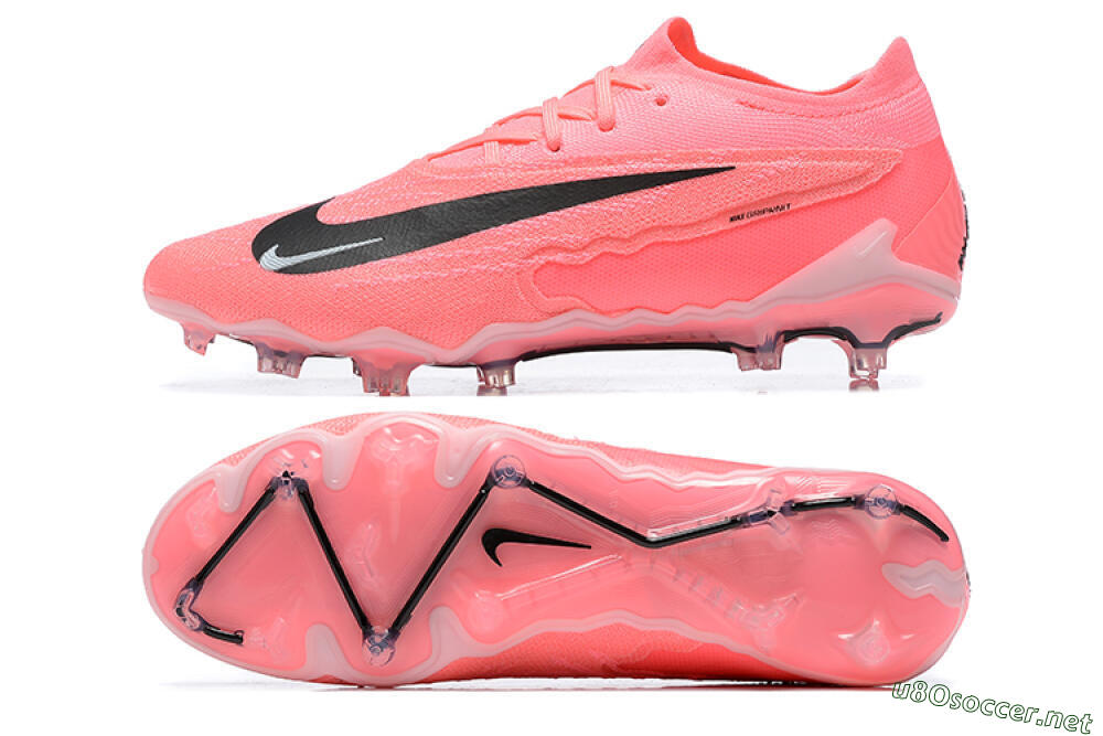 Men's Nike Phantom GX Elite FG Football Boots - Pink/Black/White 1