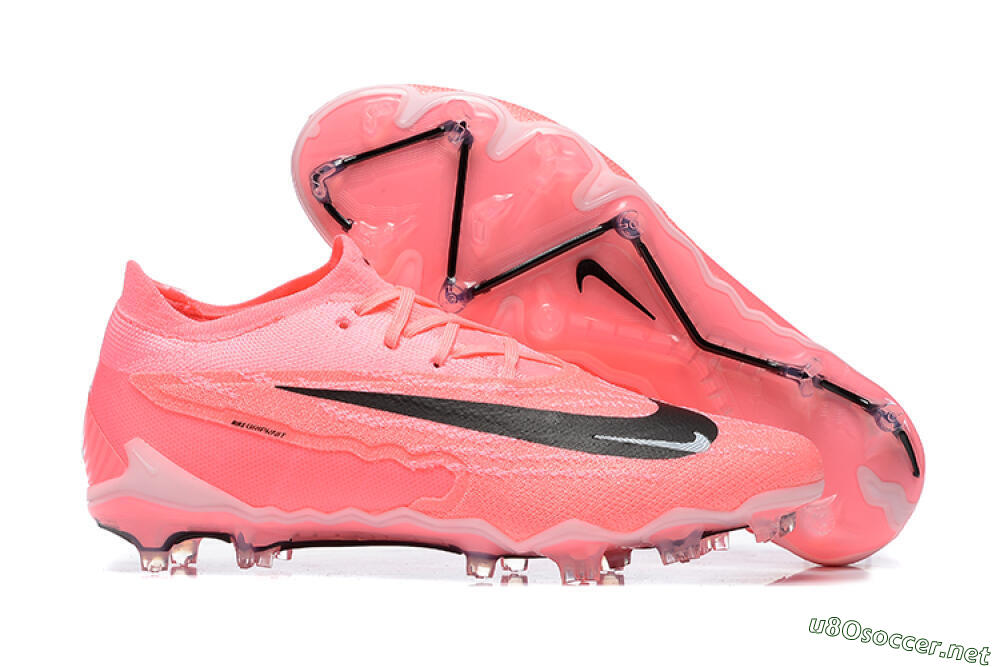 Men's Nike Phantom GX Elite FG Football Boots - Pink/Black/White 2