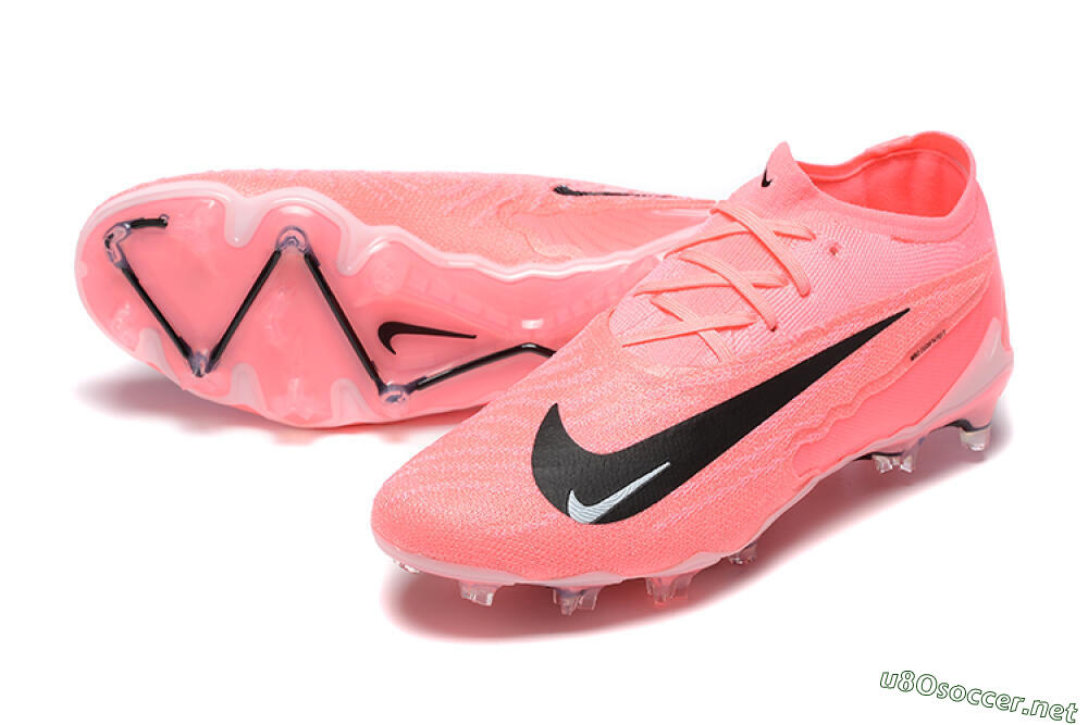 Men's Nike Phantom GX Elite FG Football Boots - Pink/Black/White 3