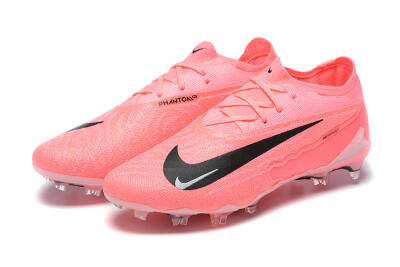 Men's Nike Phantom GX Elite FG Football Boots - Pink/Black/White