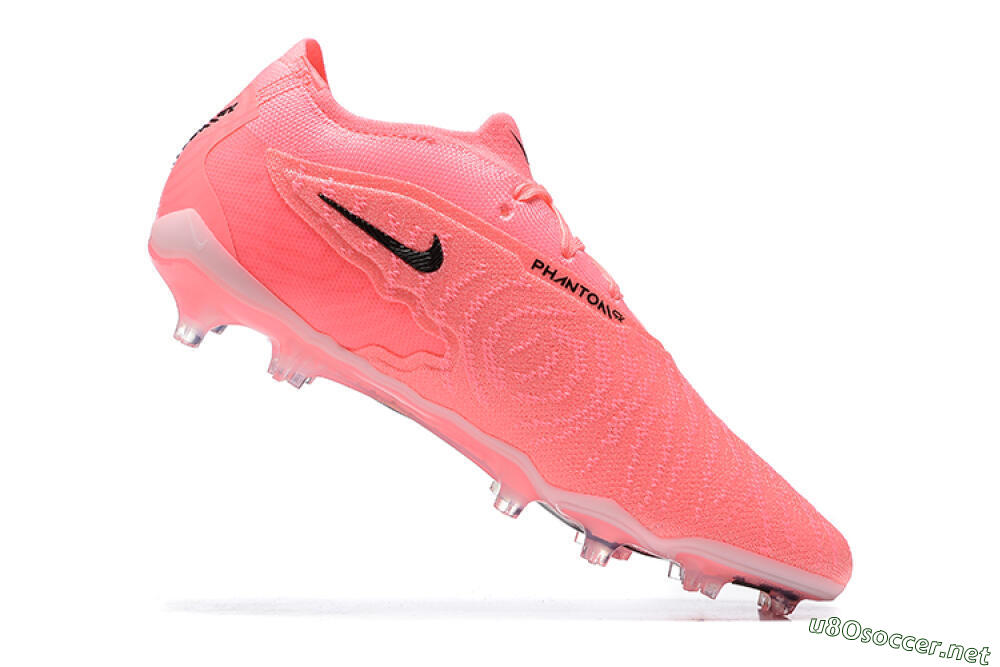 Men's Nike Phantom GX Elite FG Football Boots - Pink/Black/White 7