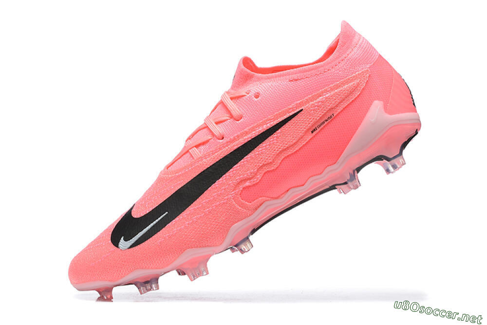 Men's Nike Phantom GX Elite FG Football Boots - Pink/Black/White 8