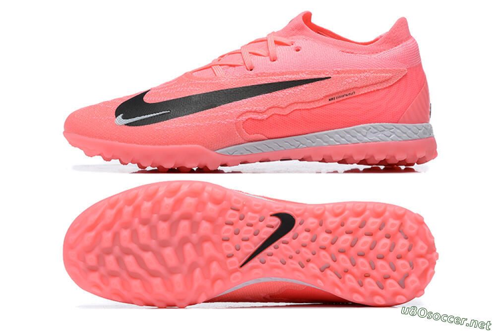 Men's Nike Phantom GX Elite TF Football Shoes - Pink/Black/White 1