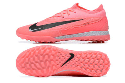 Men's Nike Phantom GX Elite TF Football Shoes - Pink/Black/White
