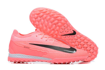 Men's Nike Phantom GX Elite TF Football Shoes - Pink/Black/White