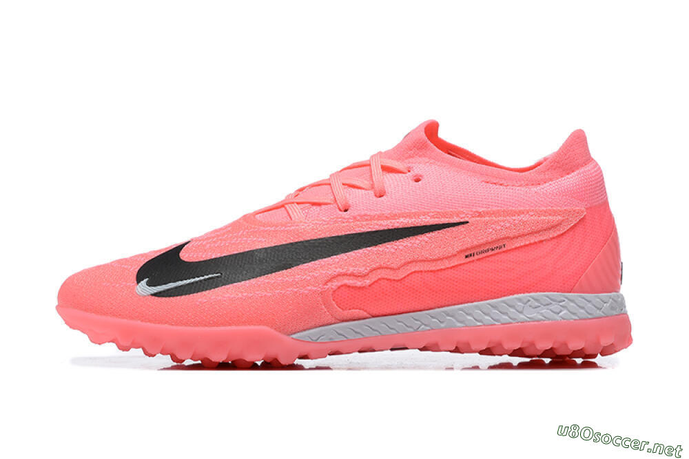 Men's Nike Phantom GX Elite TF Football Shoes - Pink/Black/White 0