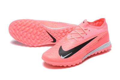 Men's Nike Phantom GX Elite TF Football Shoes - Pink/Black/White