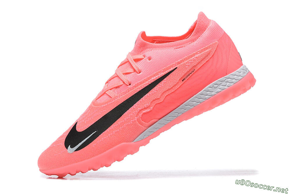 Men's Nike Phantom GX Elite TF Football Shoes - Pink/Black/White 8