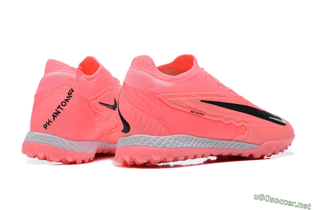 Men's Nike Phantom GX Elite TF Football Shoes - Pink/Black/White 9