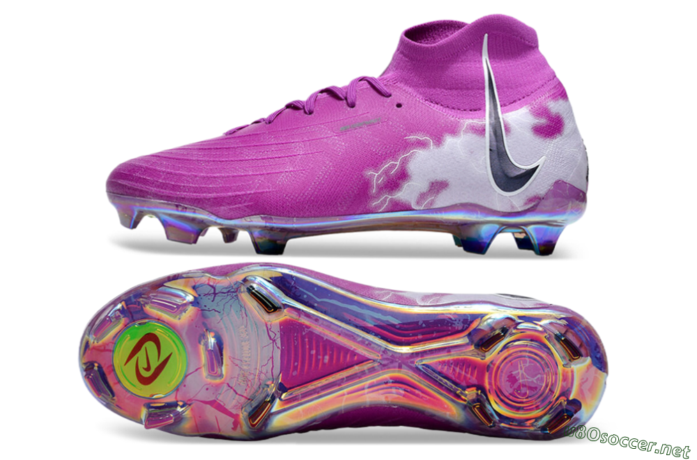 Men's Nike Phantom Luna Elite SE NU FG Football Boots - Fuchsia Dream/Barely Grape 1
