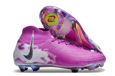 Men's Nike Phantom Luna Elite SE NU FG Football Boots - Fuchsia Dream/Barely Grape