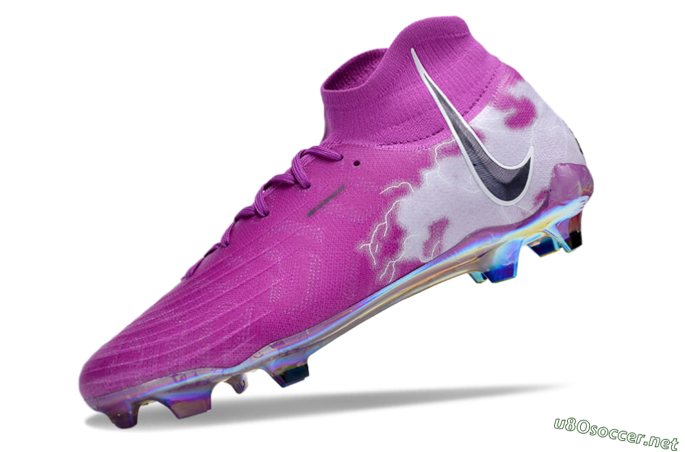 Men's Nike Phantom Luna Elite SE NU FG Football Boots - Fuchsia Dream/Barely Grape 5