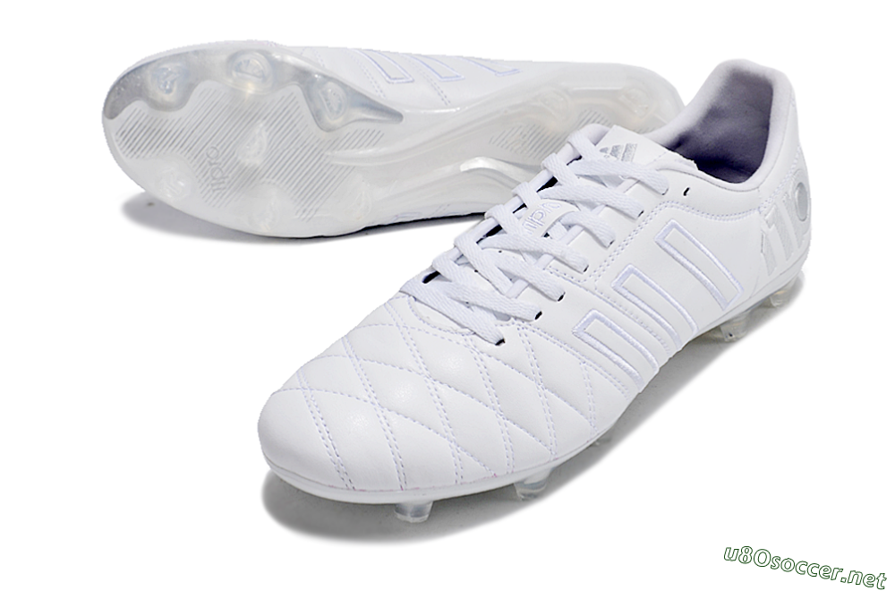 Men's Adidas Adipure 11 PRO X PD25 TRX FG Football Boots - White/White 3