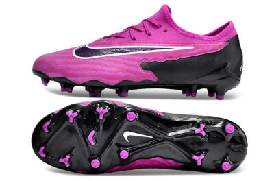 Men's Nike Phantom GX Academy FG Football Boots - Pink/Purple/Black