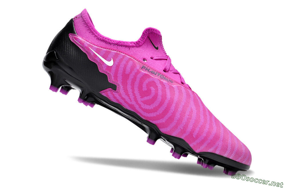 Men's Nike Phantom GX Academy FG Football Boots - Pink/Purple/Black 4