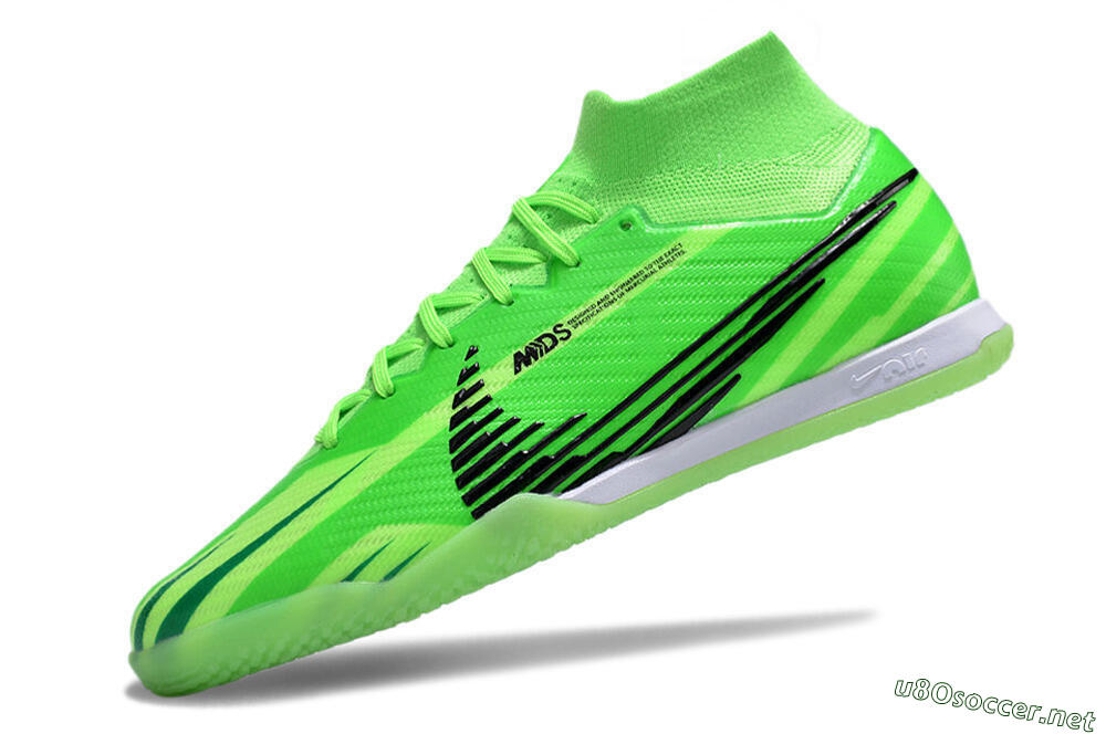 Men's Nike Air Zoom Mercurial Superfly 9 Elite Dream Speed 2024 IC Football Shoes - Yellow/Green/Black 5