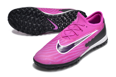 Men's Nike React Phantom GX Pro TF Football Shoes - Pink/Purple/Black
