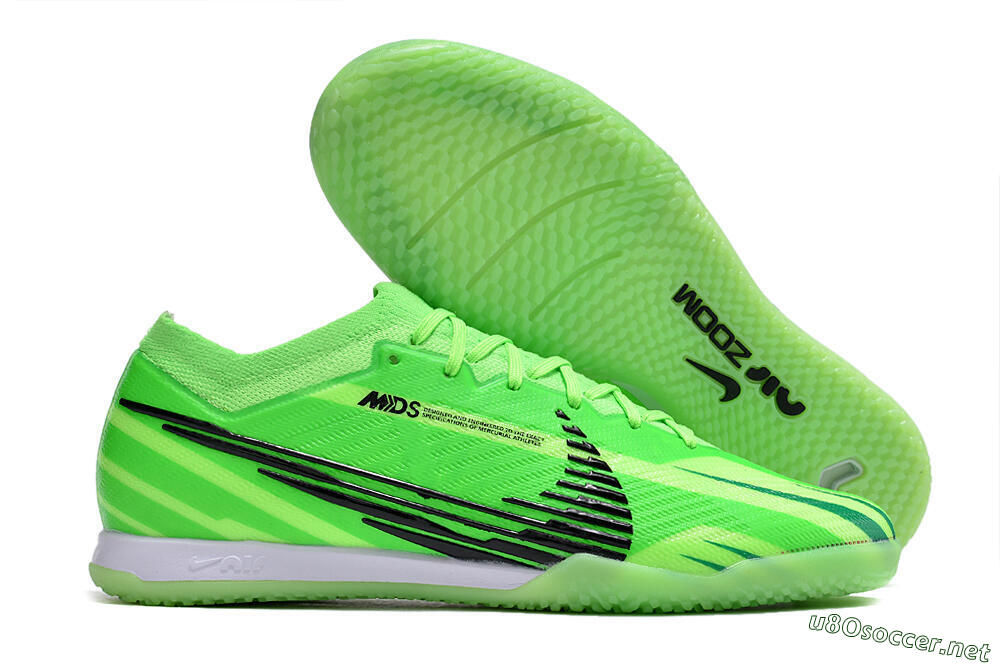 Men's Nike Air Zoom Mercurial Vapor 15 Elite Dream Speed 2024 IC Football Shoes - Yellow/Green/Black 2