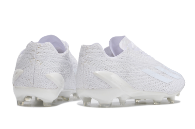 Men's Adidas X Crazyfast Strung+ FG Football Boots - White/Beige