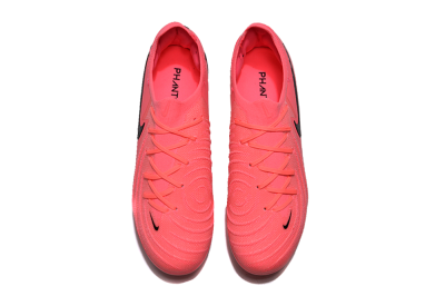 Unisex Nike Phantom Luna 2 Elite LV8 FG Football Boots - Red/Black/Pink