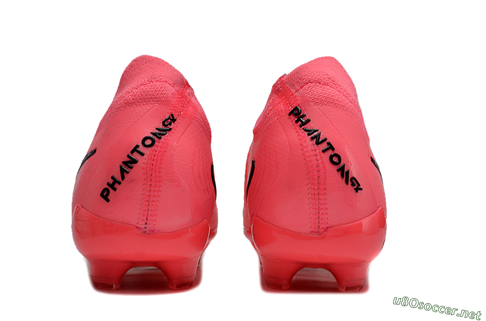Unisex Nike Phantom Luna 2 Elite LV8 FG Football Boots - Red/Black/Pink 5