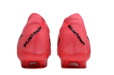 Unisex Nike Phantom Luna 2 Elite LV8 FG Football Boots - Red/Black/Pink