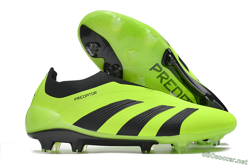 Unisex Adidas Predator Accuracy+ FG Football Boots - Yellow/Black 2