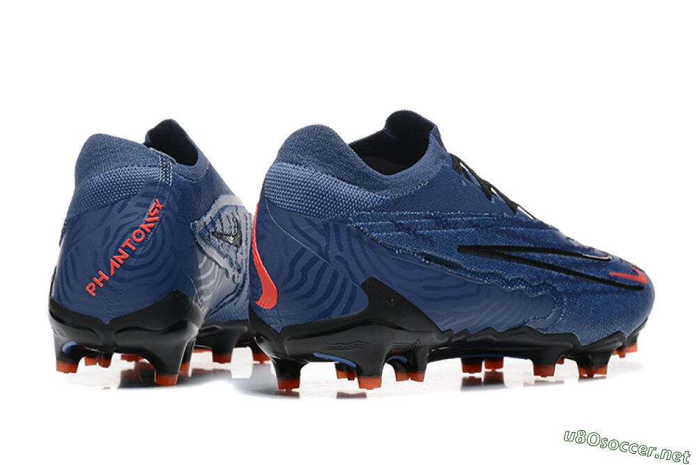 Men's Nike Phantom GX Elite FG Football Boots - Blue/Orange/Black 5