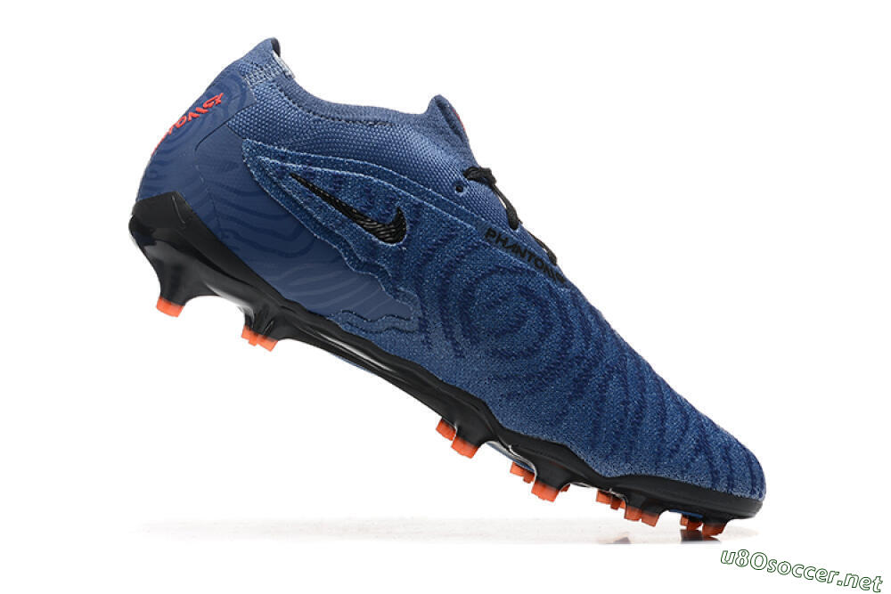 Men's Nike Phantom GX Elite FG Football Boots - Blue/Orange/Black 7