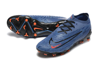 Men's Nike Phantom GX Elite FG Football Boots - Blue/Orange/Black