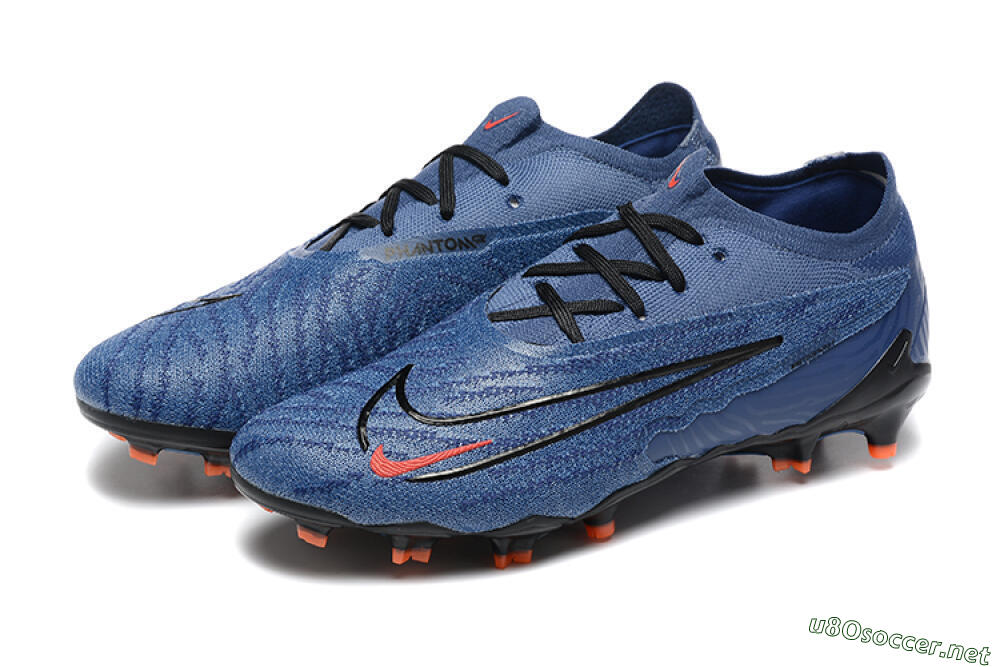 Men's Nike Phantom GX Elite FG Football Boots - Blue/Orange/Black 9