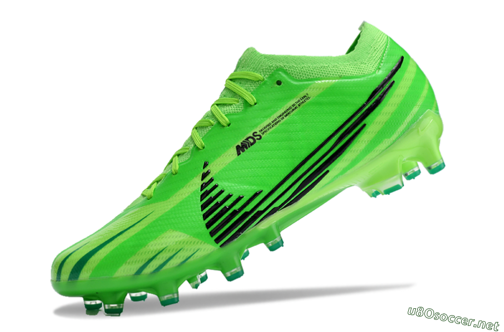 Men's Nike Air Zoom Mercurial Vapor 15 Elite AG Football Boots - Green/Black 5