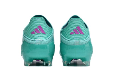 Unisex Adidas F50 Adizero FG Football Boots - Jade/Purple/Blue