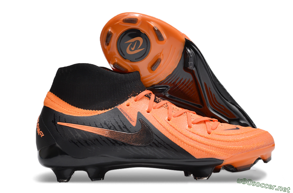 Unisex Nike Phantom Luna Elite NU FG Football Boots - Orange/Black 2