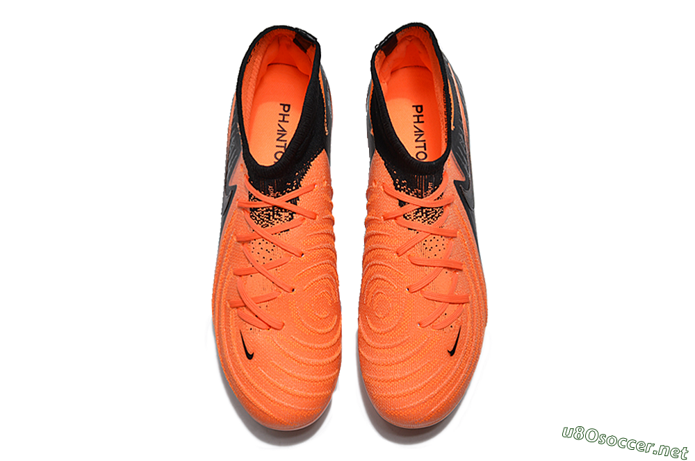 Unisex Nike Phantom Luna Elite NU FG Football Boots - Orange/Black 4