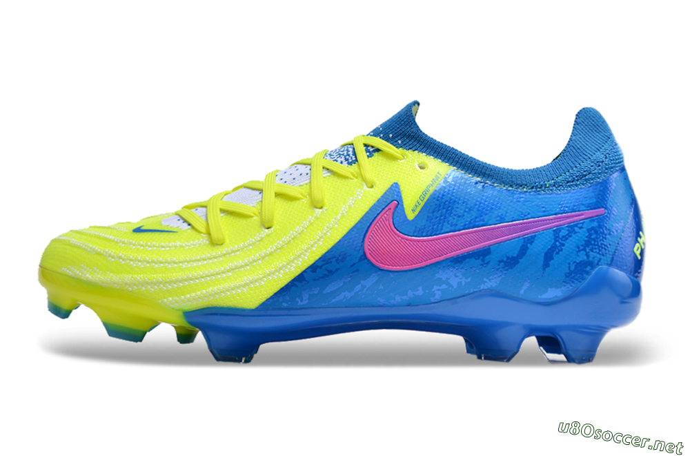 Unisex Nike Phantom Luna Elite FG Football Boots - Yellow/Blue/Pink 0