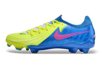 Unisex Nike Phantom Luna Elite FG Football Boots - Yellow/Blue/Pink