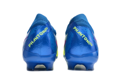 Unisex Nike Phantom Luna Elite FG Football Boots - Yellow/Blue/Pink