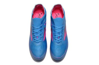 Unisex Adidas F50 Adizero FG Football Boots - Blue/Pink