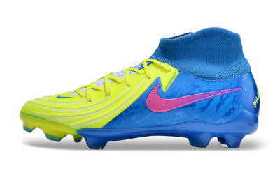 Unisex Nike Phantom Luna Elite NU FG Football Boots - Yellow/Blue/Pink