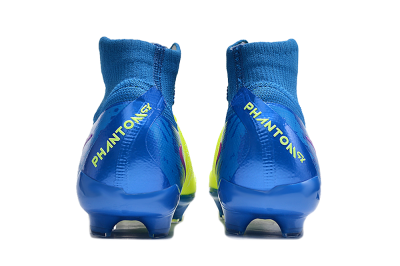 Unisex Nike Phantom Luna Elite NU FG Football Boots - Yellow/Blue/Pink