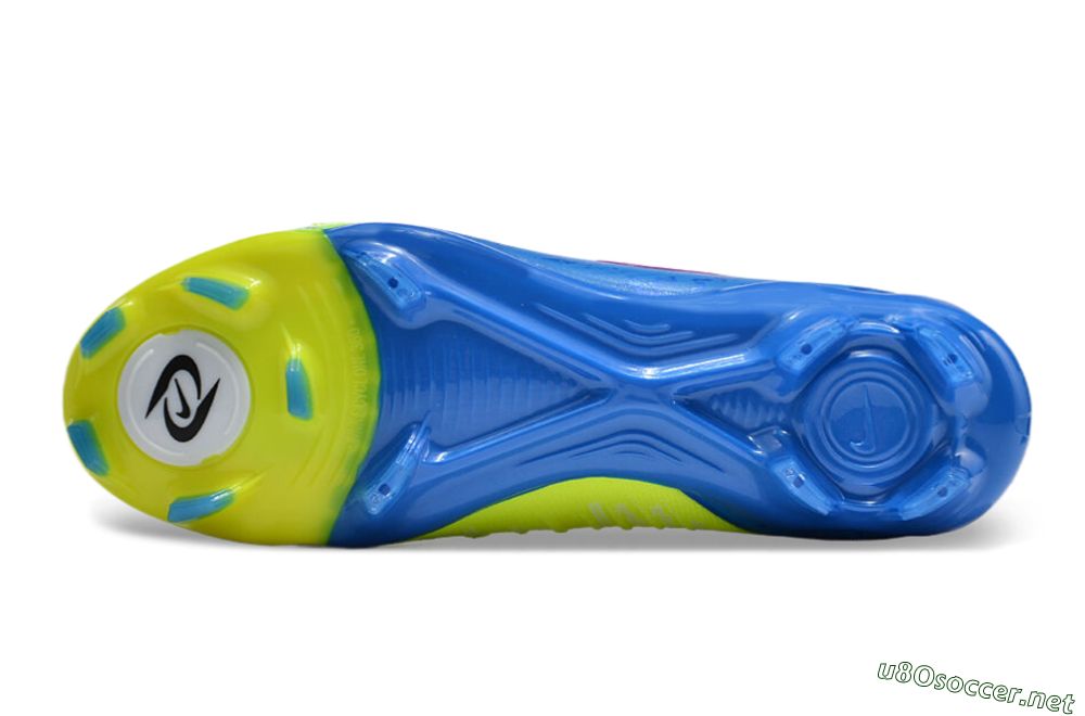 Unisex Nike Phantom Luna Elite NU FG Football Boots - Yellow/Blue/Pink 6