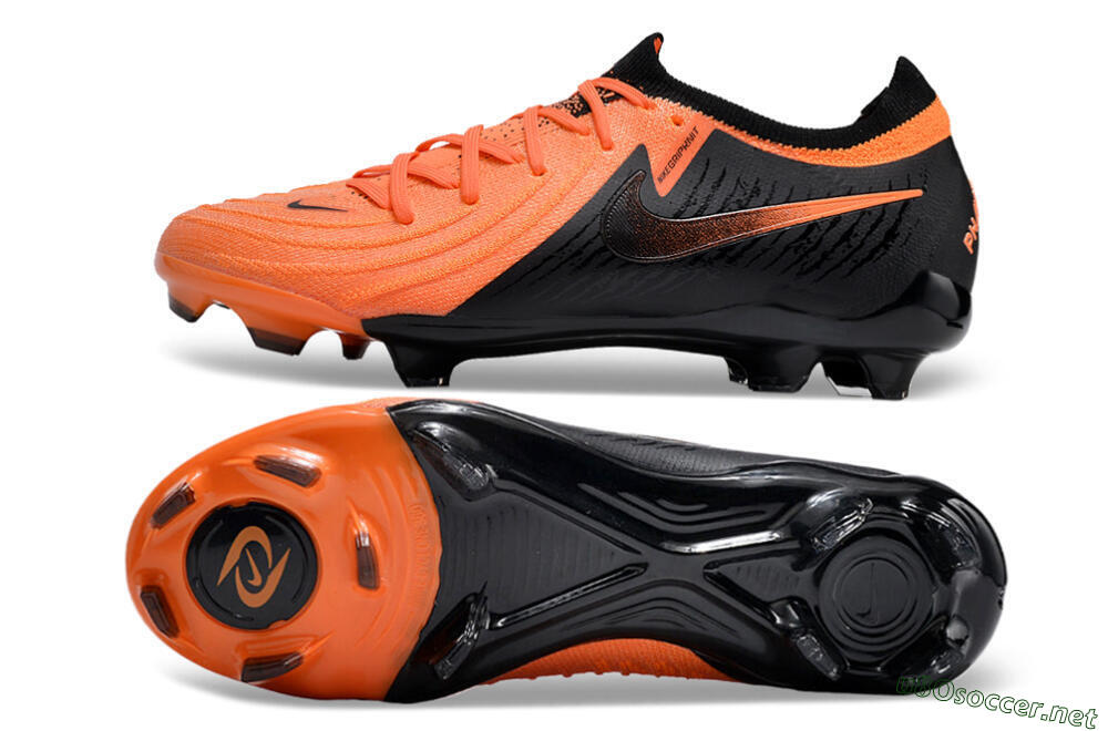 Unisex Nike Phantom Luna Elite FG Football Boots - Orange/Black 1
