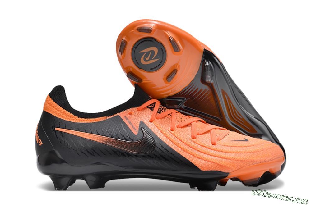 Unisex Nike Phantom Luna Elite FG Football Boots - Orange/Black 2
