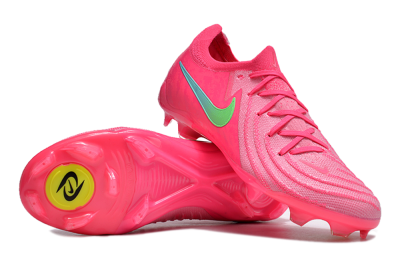Unisex Nike Phantom Luna Elite FG Football Boots - Pink/Yellow/Jade